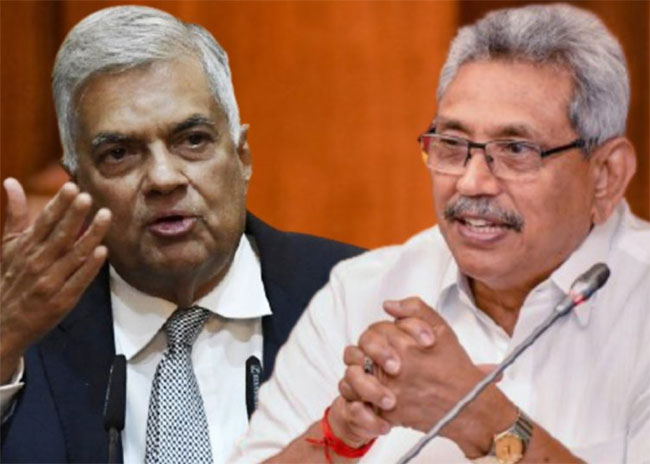 President Rajapaksa and Ranil hold talks