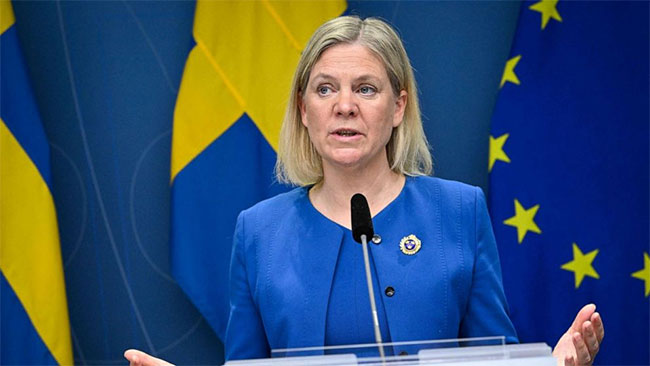 Sweden ends neutrality, joins Finland in seeking NATO membership