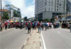 Cotta Road in Borella blocked by protest