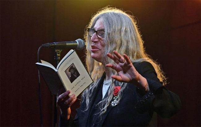 Punk laureate Patti Smith granted France’s highest honor
