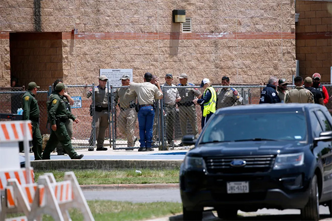 Teenage gunman kills at least 18 children at elementary school in U.S.