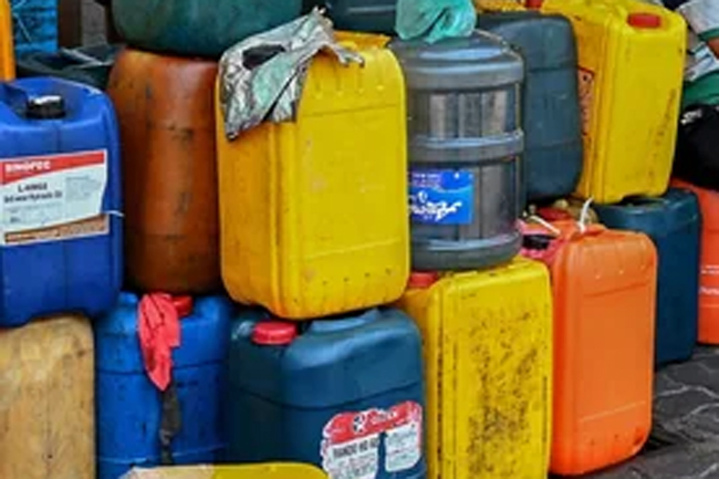 Large volumes of hoarded fuel seized in police raids; 137 people arrested