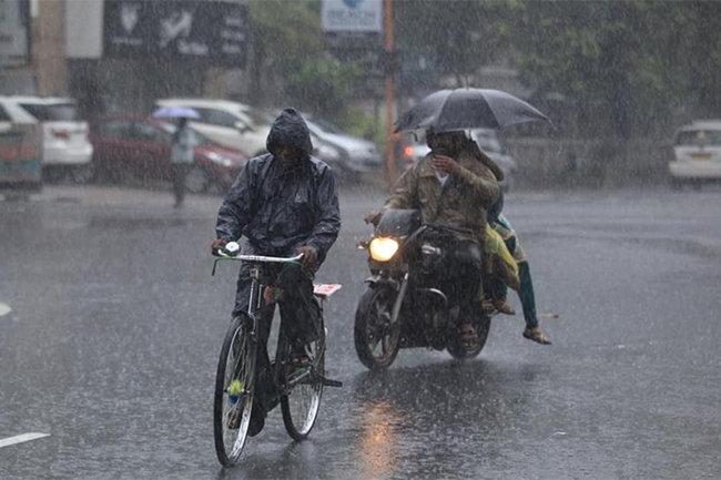 Parts of the island to receive heavy rainfall above 100mm today