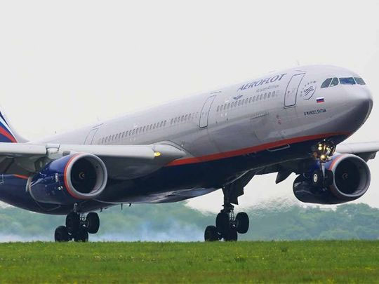 Aeroflots repatriation flight departs BIA with stranded Russian passengers