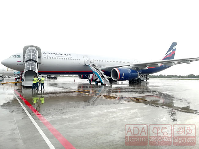 Aeroflot flight detained in Sri Lanka departs for Moscow