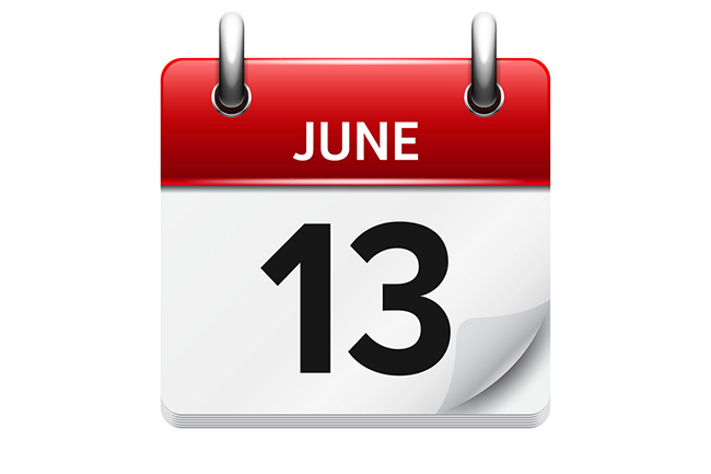 June 13 declared a special govt holiday