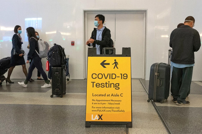US to drop Covid-19 test requirement for air travellers