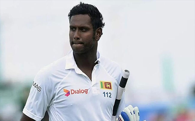 Angelo Mathews becomes first Sri Lankan to be named ICC Player of the Month