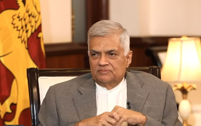 There is a man-made economic crisis in Sri Lanka - PM Ranil Wickremesinghe