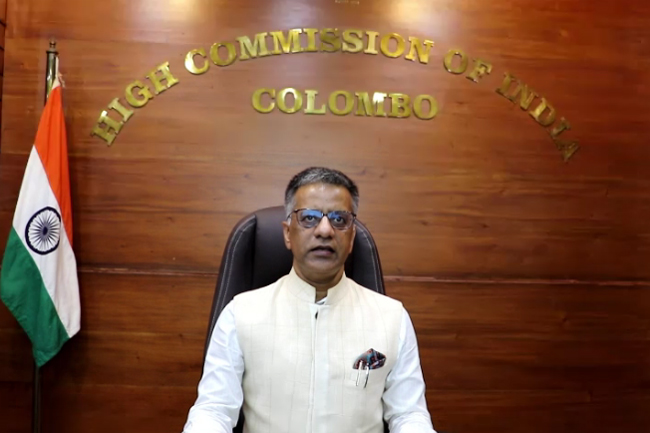 Indian High Commissioner delivers special message for Poson