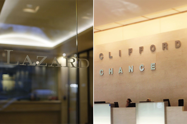 Representatives from Lazard, Clifford Chance arrive in Sri Lanka