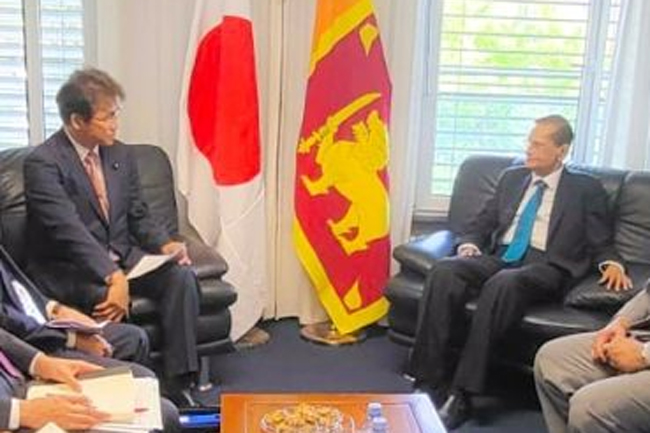 Sri Lanka stresses importance of expanding bilateral ties with Japan