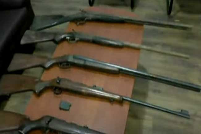 Suspect arrested with five foreign-made firearms in Mabola