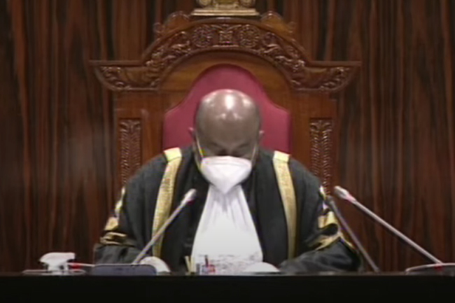 Speaker conveys SCs determination on constitutional amendments proposed by SJB