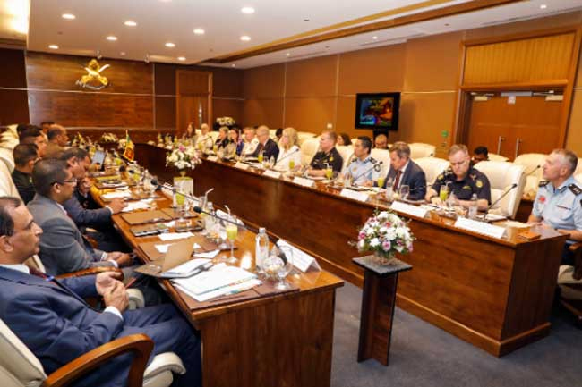 High-level Sri Lankan, Australian delegates discuss prevention of transnational crimes