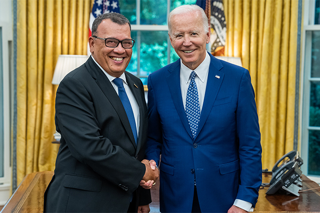Sri Lankan ambassador to U.S. meets President Joe Biden