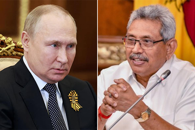 President Gotabaya calls Putin to secure fuel supplies from Russia
