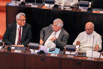 President attends parliament session...