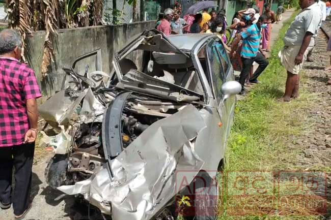 Six including 2 children and pregnant woman injured as train hits car