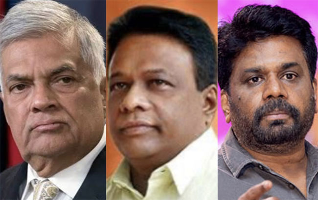 Sri Lankas Parliament to elect President in three-way contest today