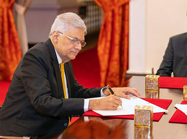 Ranil to be sworn in as President tomorrow