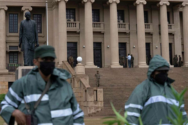 Protesters disregarded multiple requests to vacate Presidential Secretariat: Police