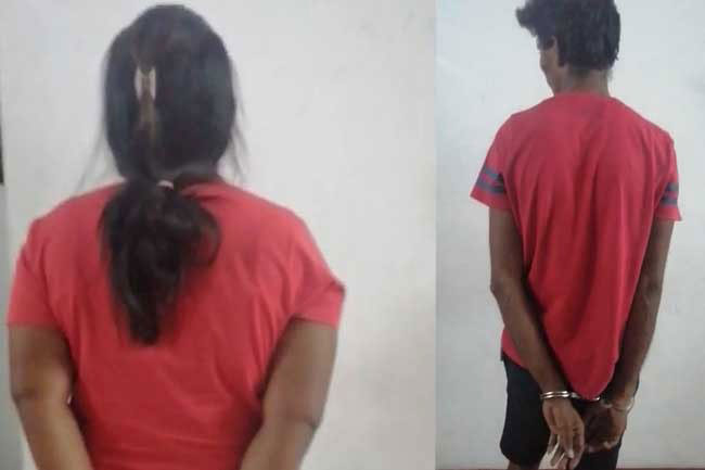Married couple arrested with heroin worth over Rs. 16 million