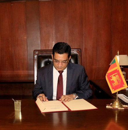 ​​Foreign Minister Ali Sabry assumes duties
