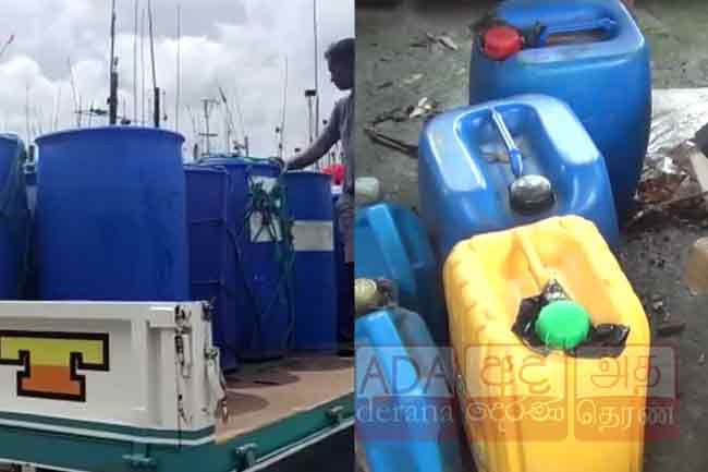 Two arrested with hoarded fuel stocks