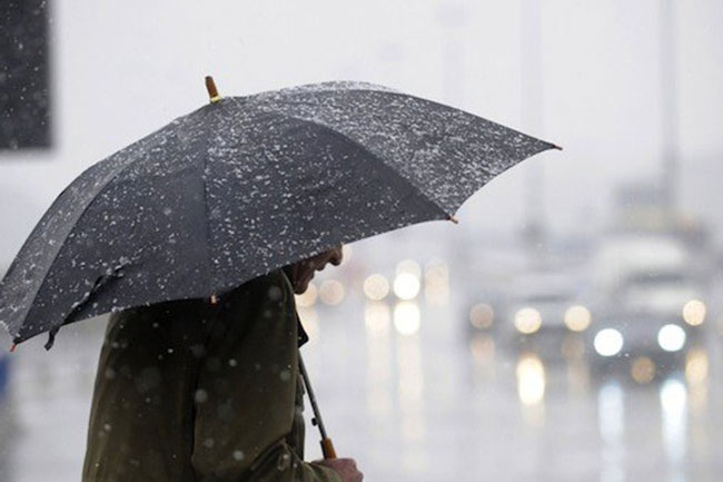 Fairly heavy showers expected in parts of the country