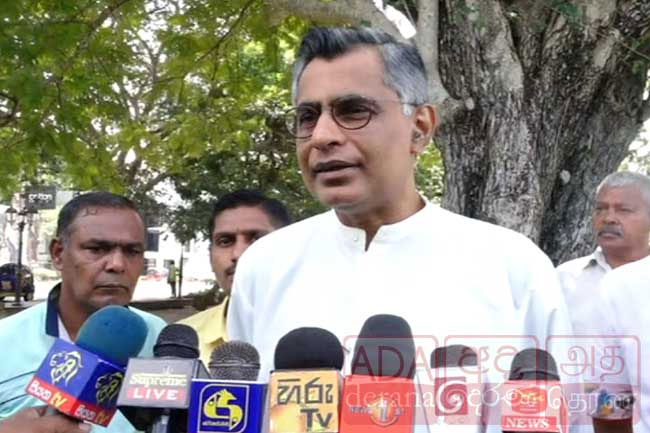 Patali Champika says no invitation to form all-party govt