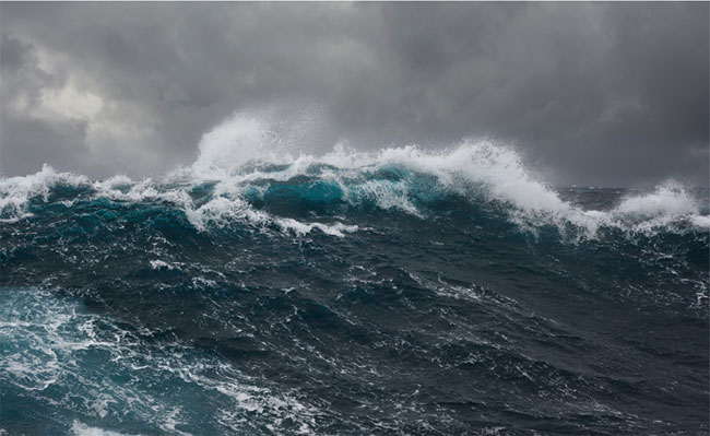 Weather advisory for strong winds and rough seas