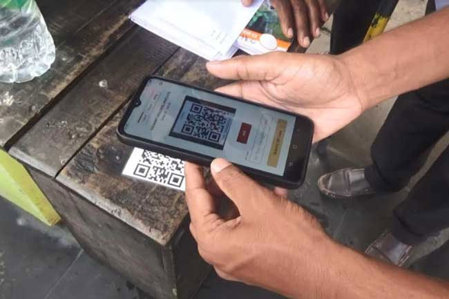 Fuel issued only under QR code system from today