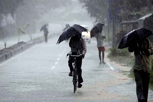 Heavy rainfall above 100mm expected in parts of the country