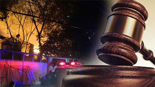 One suspect arrested over torching of Presidents house remanded