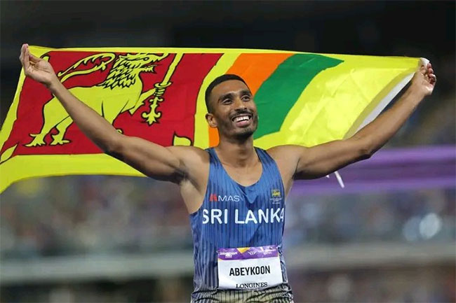 Sri Lanka’s Yupun Abeykoon wins 100m bronze at CWG 2022