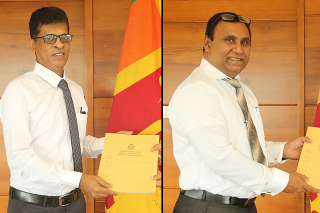 New heads appointed to DMT and Railway Dept