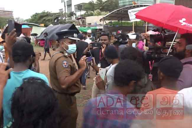 Writs filed against police order asking to vacate Galle Face protest site