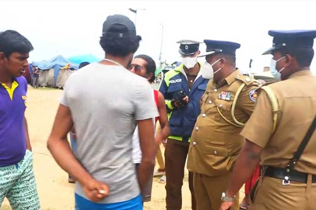 Police reiterate request to vacate Galle Face protest site