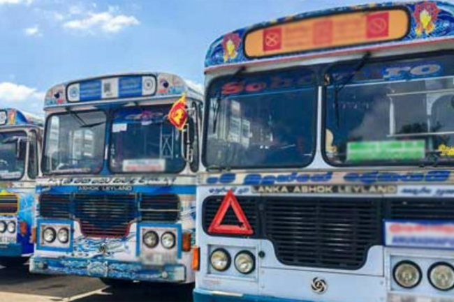 Private bus operators on strike