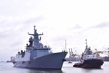 Pakistani warship makes port call in Colombo...
