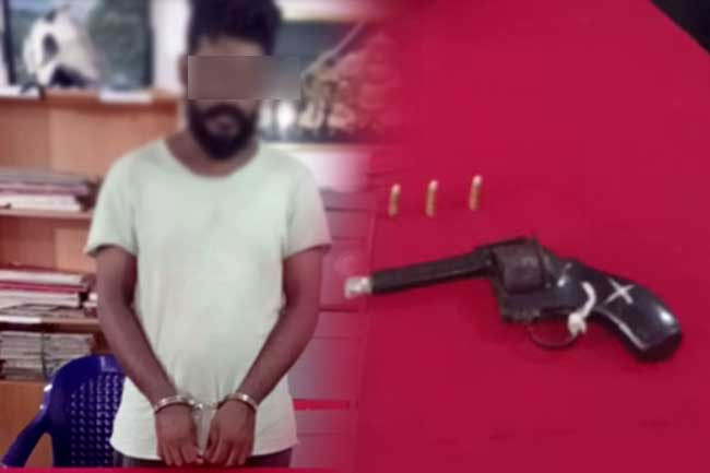 Youth arrested with foreign-made firearm in Hikkaduwa