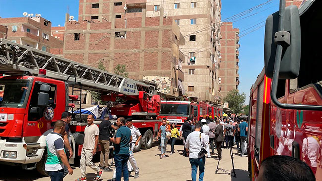 41 dead in Egyptian church fire