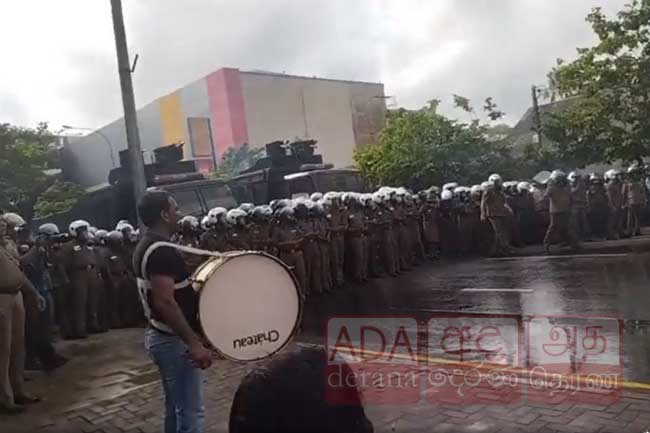 Police fired tear gas at protesters near Union Place