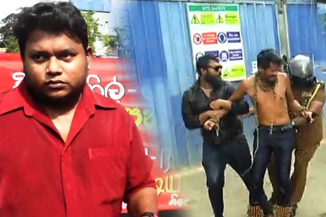 IUSF convenor among five arrested during protest in Colombo