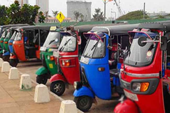 Three-wheelers in Western Province to be registered and regulated