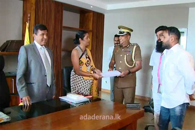 Document pertaining to Ranjans release handed over to prison officials