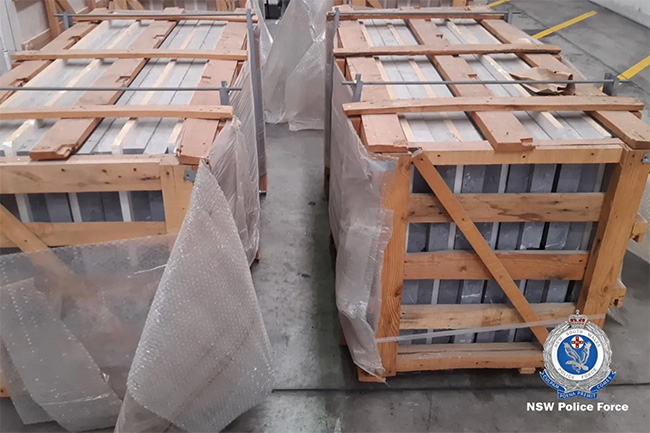 Australia largest drug bust: NSW police seize record 1.8 tonnes of ice