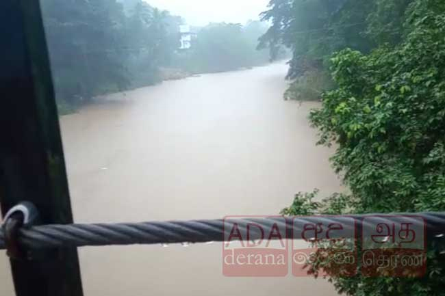 Amber flood warning for low-lying areas of Kalu River