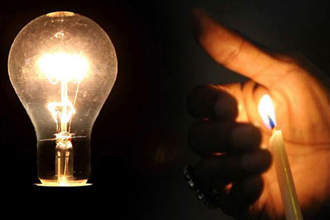 Rolling power cut schedule from Sep 03 - 05